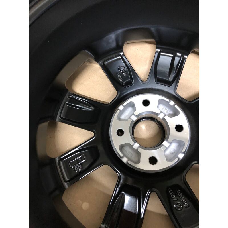 Диск литой 6JxR16H2 Light alloy wheel полностью чёрный глянцевый для Лада Веста 8450038642 7